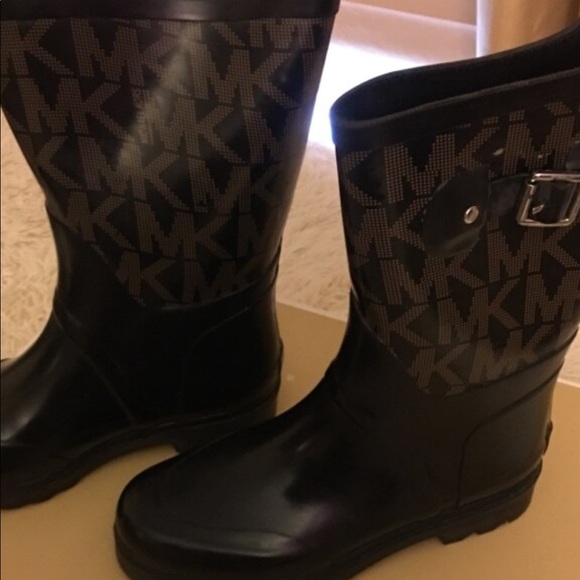 Women’s MK Rain Boots (Size 8) - Picture 1 of 3